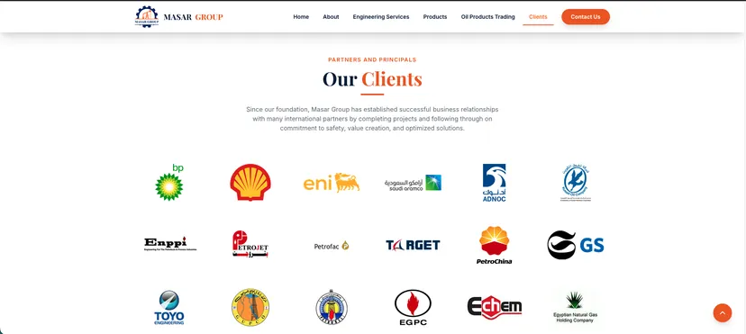 MASAR GROUP — screen 6
