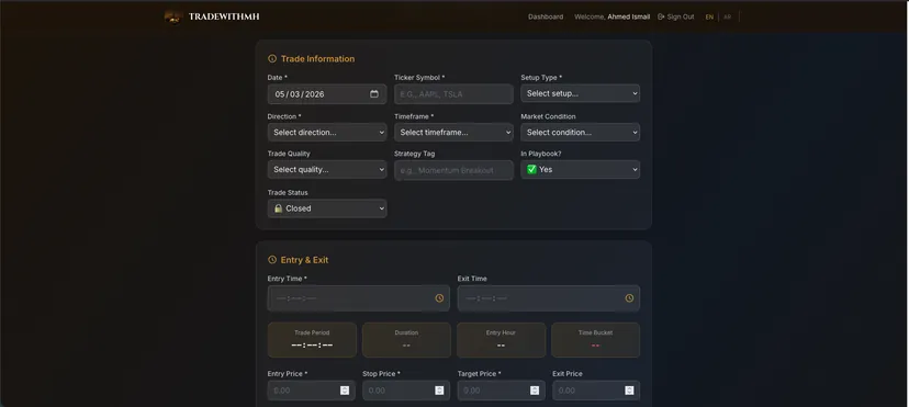 TradeWithMH — screen 2